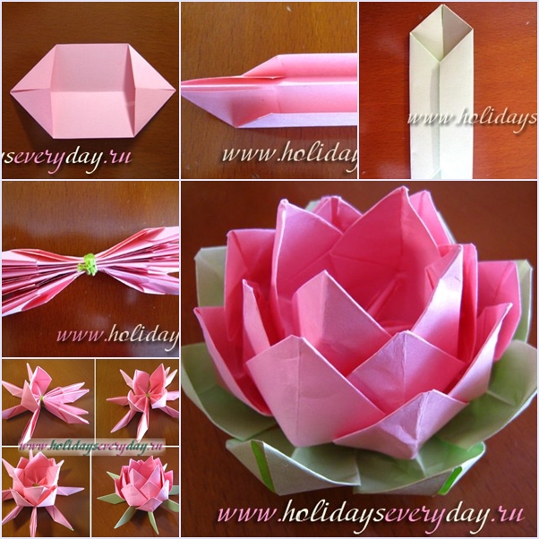 how to make paper folding flower Magdalene project org