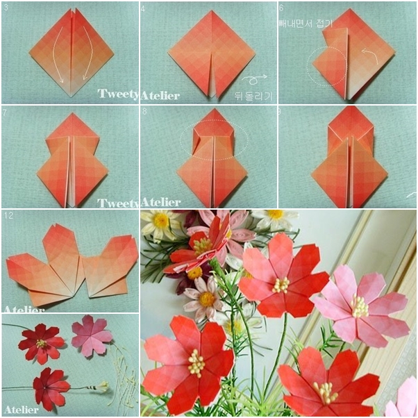 Pretty Paper Flower DIY