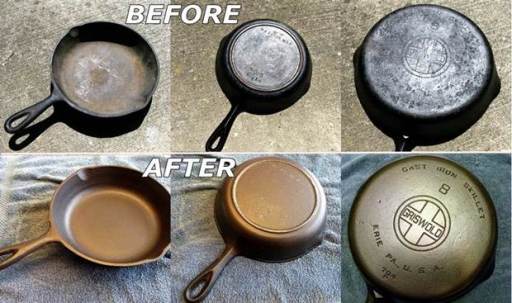 How To Reseason A Cast-Iron Skillet