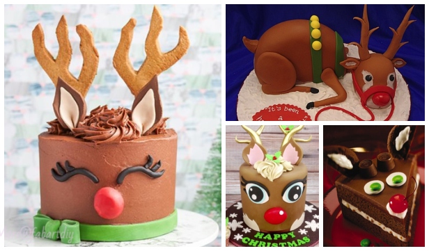 Rudolph the Red Nosed Reindeer Christmas Cake Topper Tutorial - Cakes by  Lynz