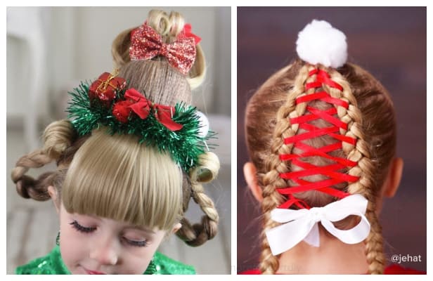 Christmas Party hairstyles Tutorials For Girls In 202324  FashionEven