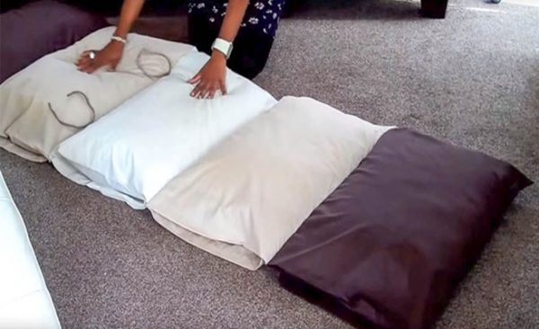 DIY Floor Pillows to Sew 