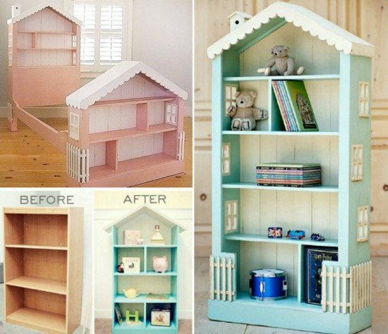 doll house bookshelf