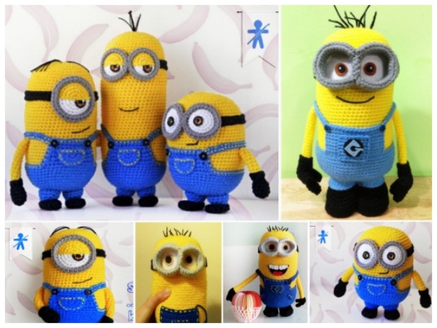 DIY Amigurumi Crochet Minion Free Patterns