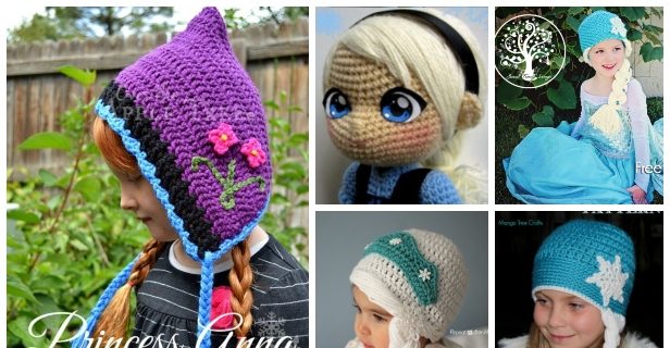 crochet disney hats