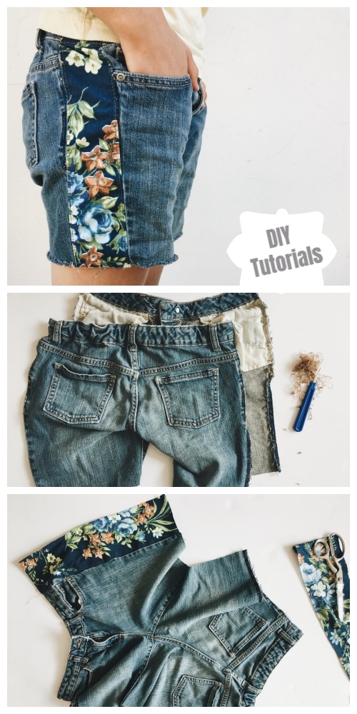 jeans into shorts
