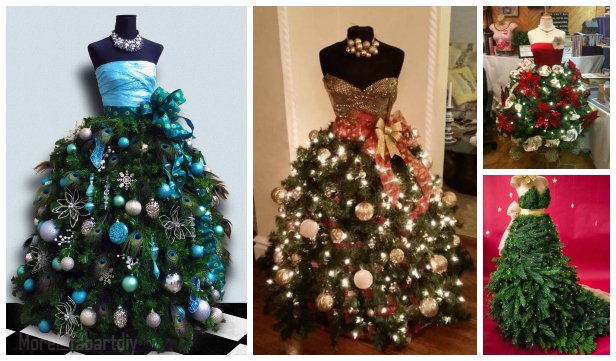 Dress Form DIY Mannequin Christmas Tree Tutorial - Video