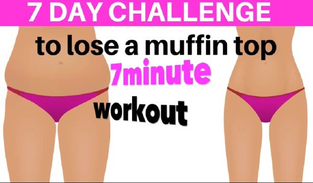 how to lose muffin top belly